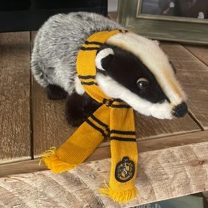 Hufflepuff Badger, Stuffed Animal, Wizarding World of Harry Potter at Universal